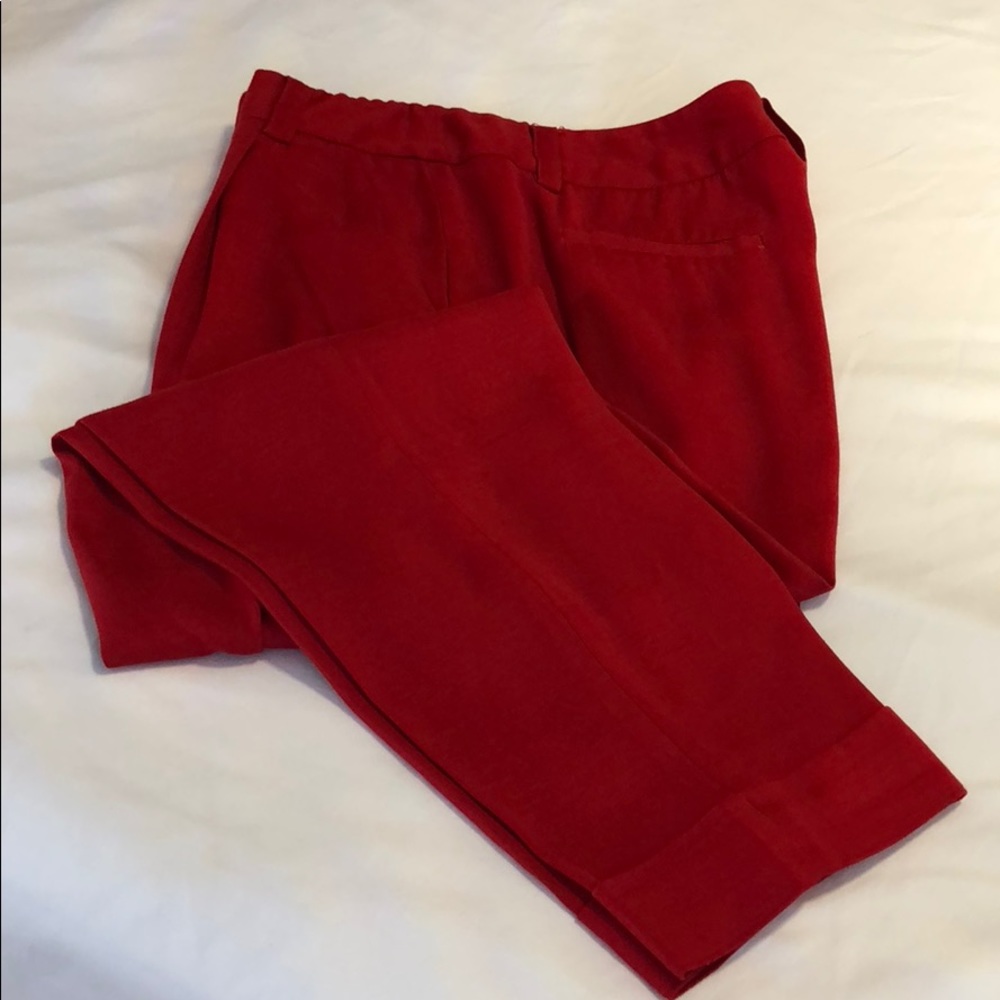 Nice Alice and olivia red pants